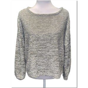 LC Lauren Conrad Silver Gray Sweater Size Medium EUC